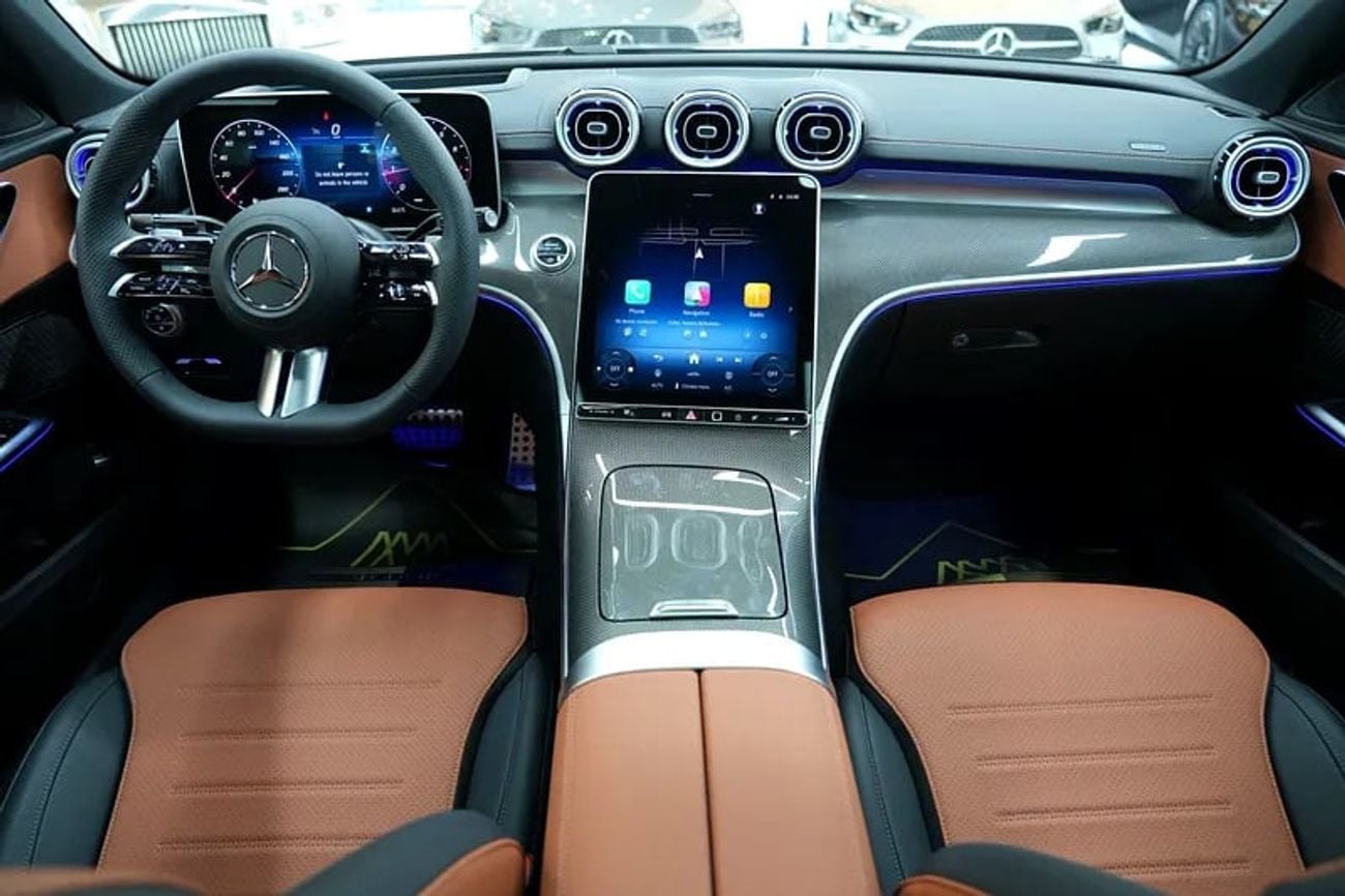 مرسيدس بنز C 200 C 200 | GCC 0km | Agency Warranrty | AMG Package