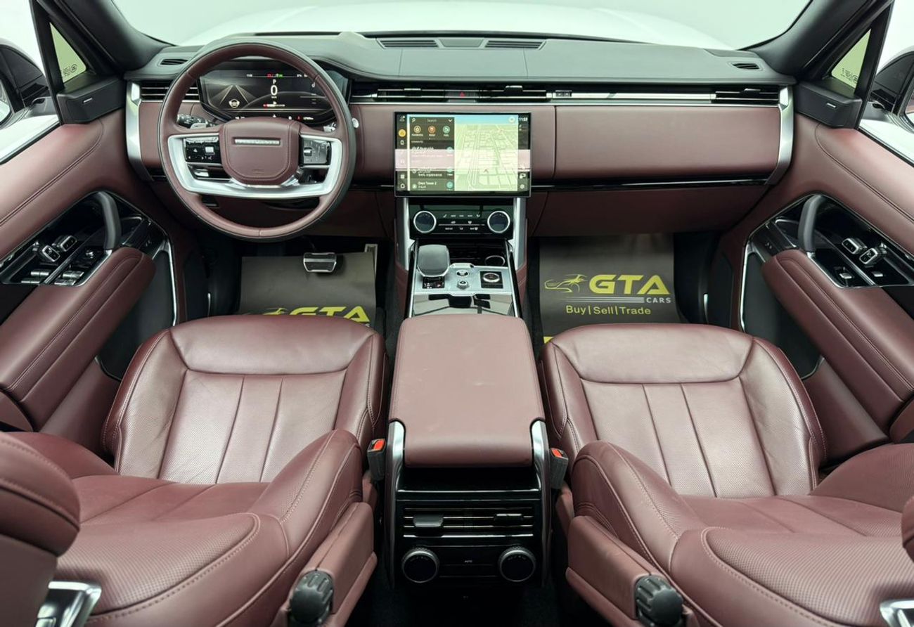 لاند روفر رينج روفر HSE P530 4.4L 2023 Range Rover P530 HSE V8, 2028 LR Warranty + Service Pack, Full LR Service History