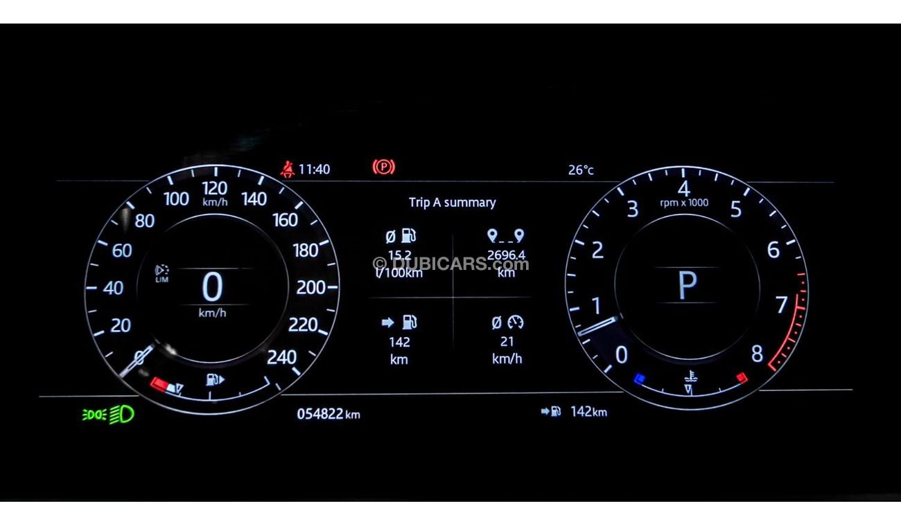 لاند روفر رينج روفر سبورت 2021 Range Rover Sport HST,2026 Land Rover Warranty + Service Contract, Low KM, GCC