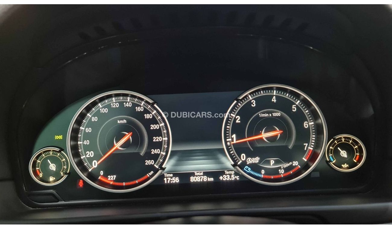 BMW 528i Luxury Line 2.0L Turbo 2015 Agency Warranty Full Service History GCC