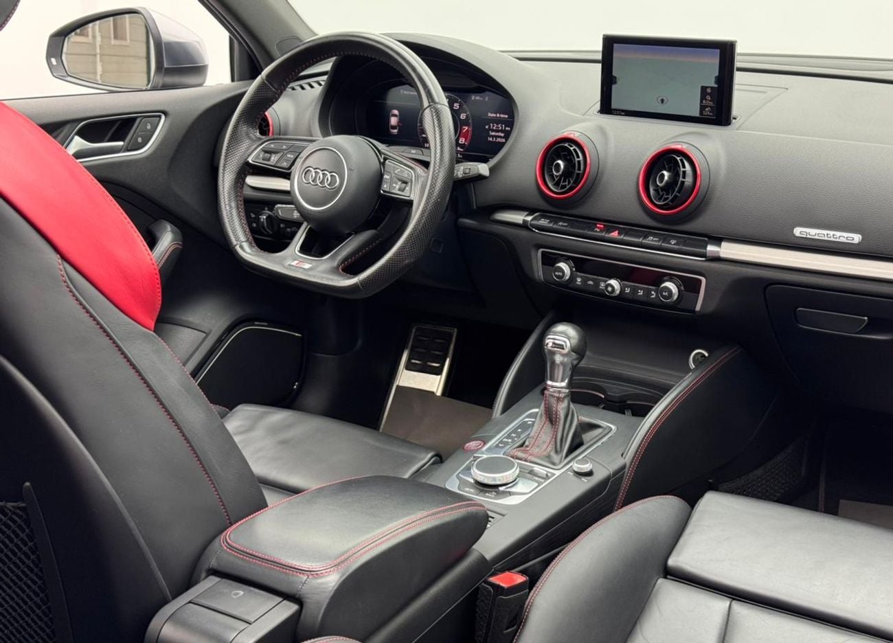 Audi S3 TFSI quattro 2.0L 2017 Audi S3 Quattro, Service History, Excellent Condition, GCC