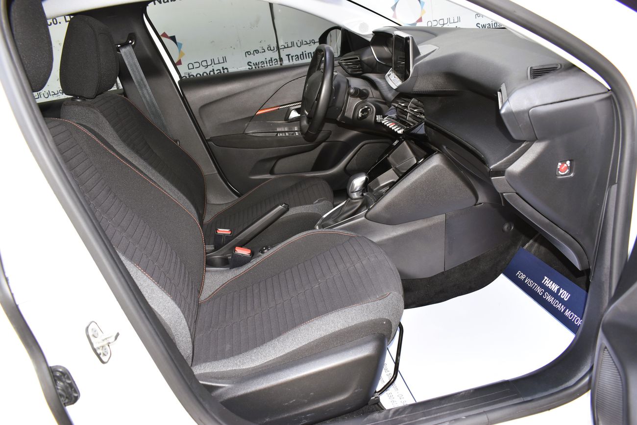 Peugeot 208 AED 769 PM | 1.6L ACTIVE GCC AGENCY WARRANTY UP TO 2026 OR 100K KM