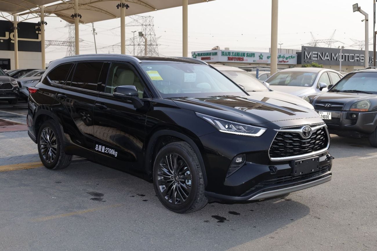 تويوتا هايلاندر Automatic . Hybrid . SUV/Crossover . All Wheel Drive . 7 Seats . 5 Doors ▾ Brand new 2026 Toyota Highlander Limited E-Four Hybrid 2.5L, Chinese Specs. Premium top-tier trim fe