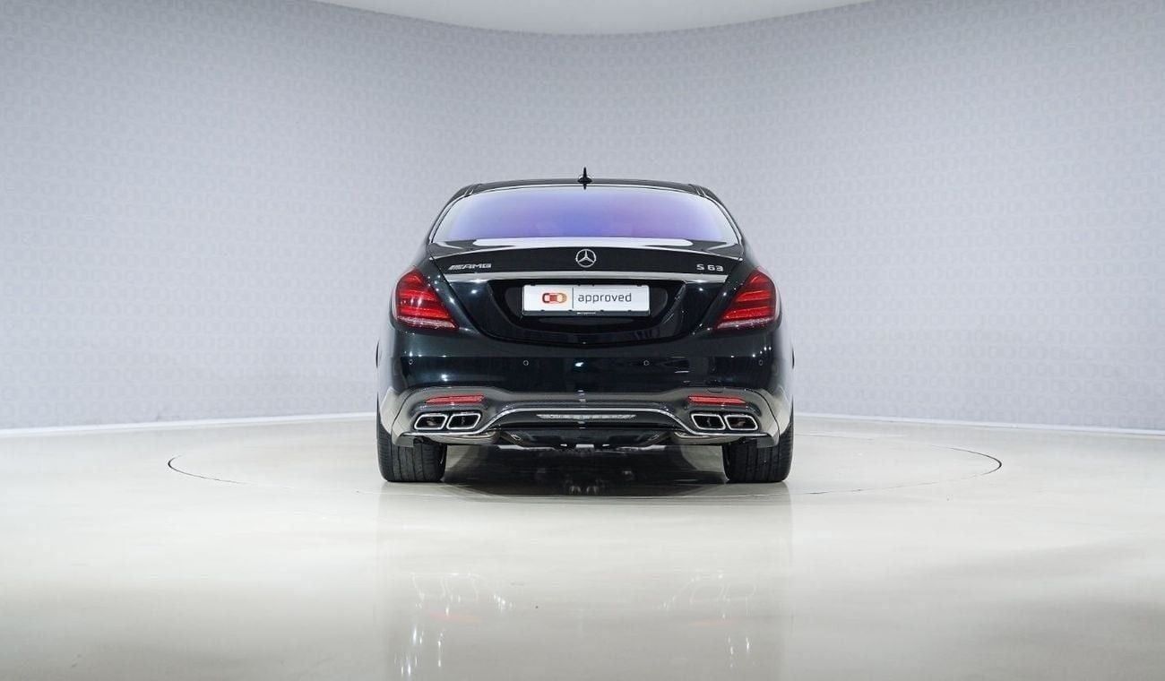 مرسيدس بنز S 63 AMG - AED 6,954 P/M - 2 Years Warranty