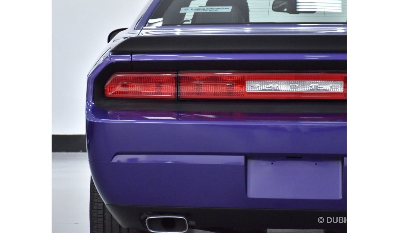 دودج تشالينجر EXCELLENT DEAL for our Dodge Challenger SRT8 6.1 HEMI ( 2010 Model ) in Purple / Violet Color GCC Sp