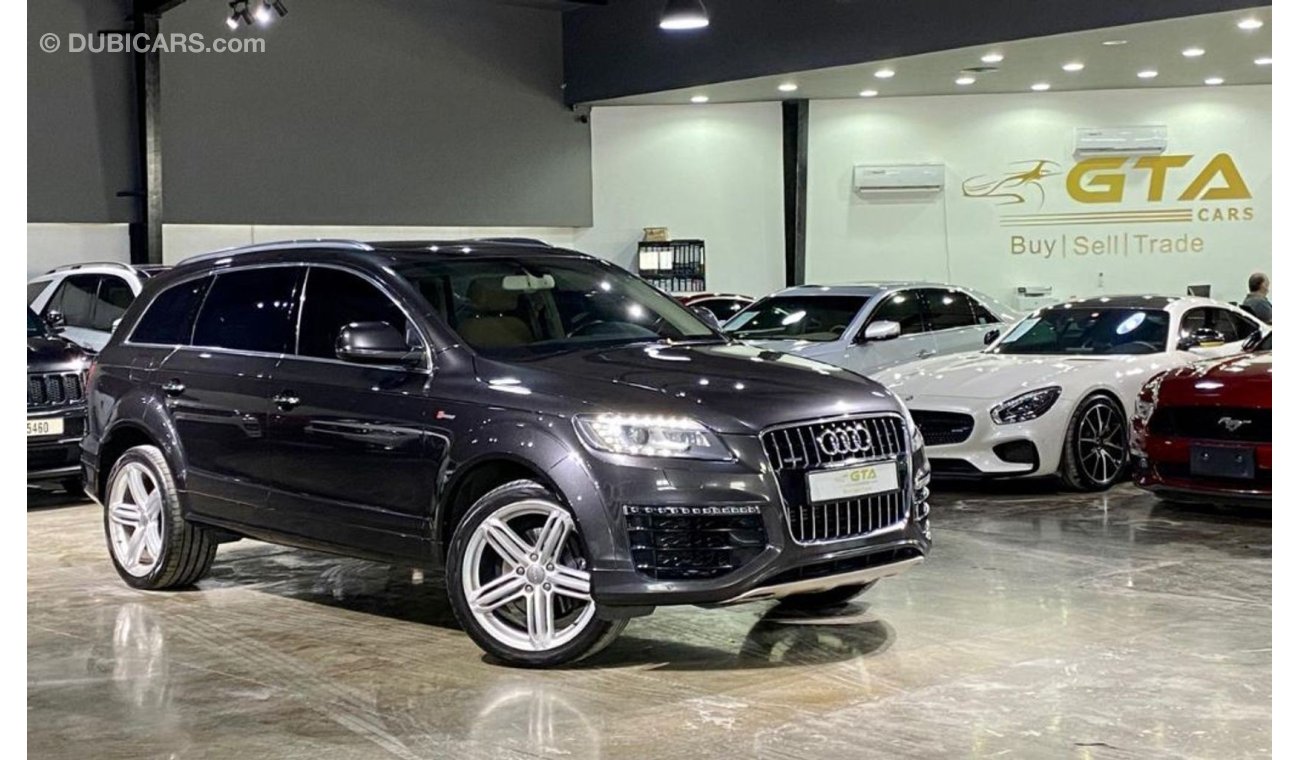 Audi Q7 2015 Audi Q7 Supercharged, Warranty, Service History, GCC