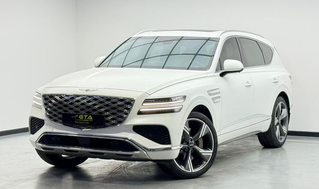 جينيسس GV80 Royal 3.5L AWD 2025 Genesis GV80 Royal, 2030 Genesis Warranty + Service Pack, Very Low Km, 7 Seater,