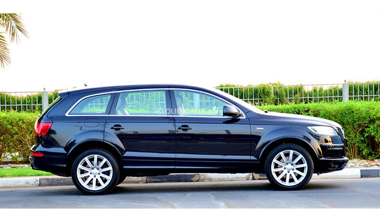 أودي Q7 SLINE SUPERCHARGED