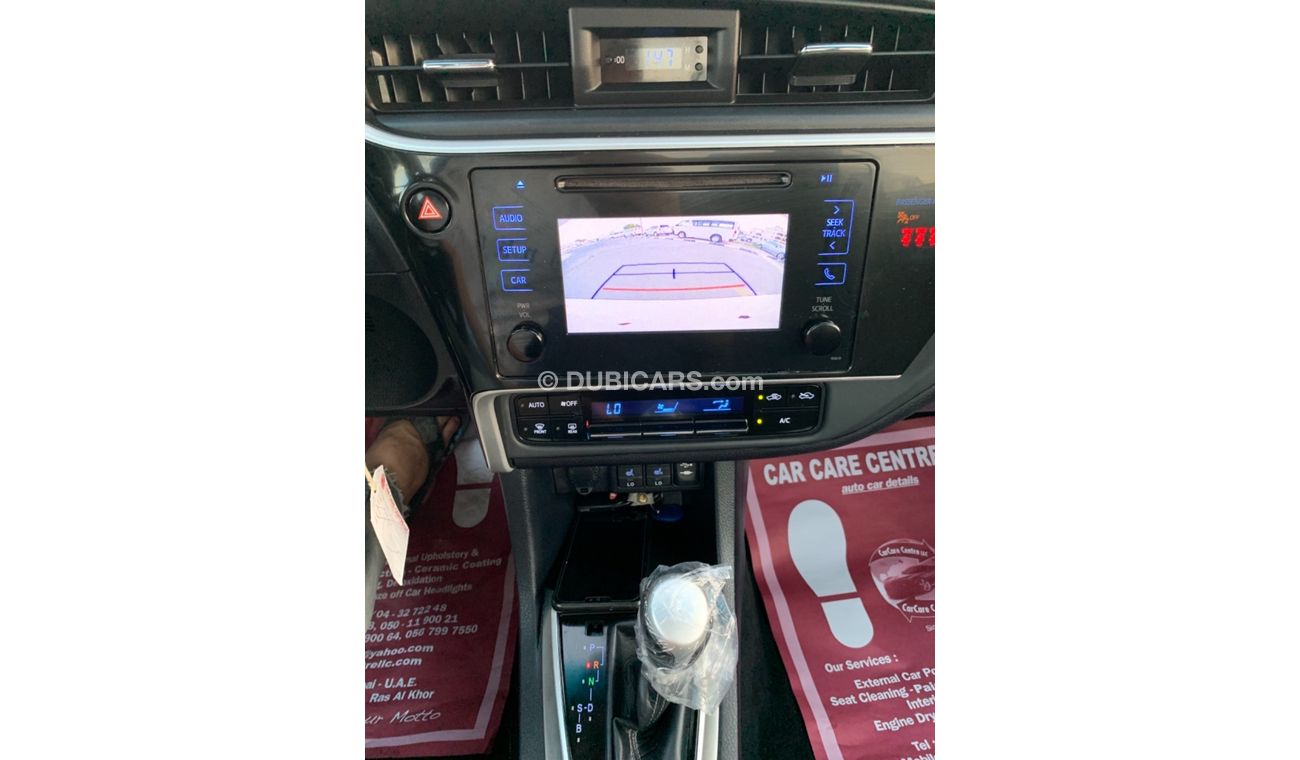 Toyota Corolla XLI FULL OPTION 1.8L V4 2018 AMERICAN SPECIFICATION