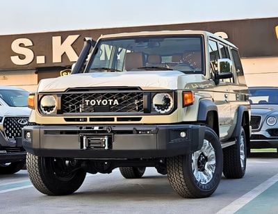 تويوتا لاند كروزر 70 LC76 تويوتا لاندكروزر LC76 هاردتوب 5 أبواب LX Z1 || محرك ديزل 2.8 لتر V4، ناقل حركة أوتوماتيكي، دفع رباعي