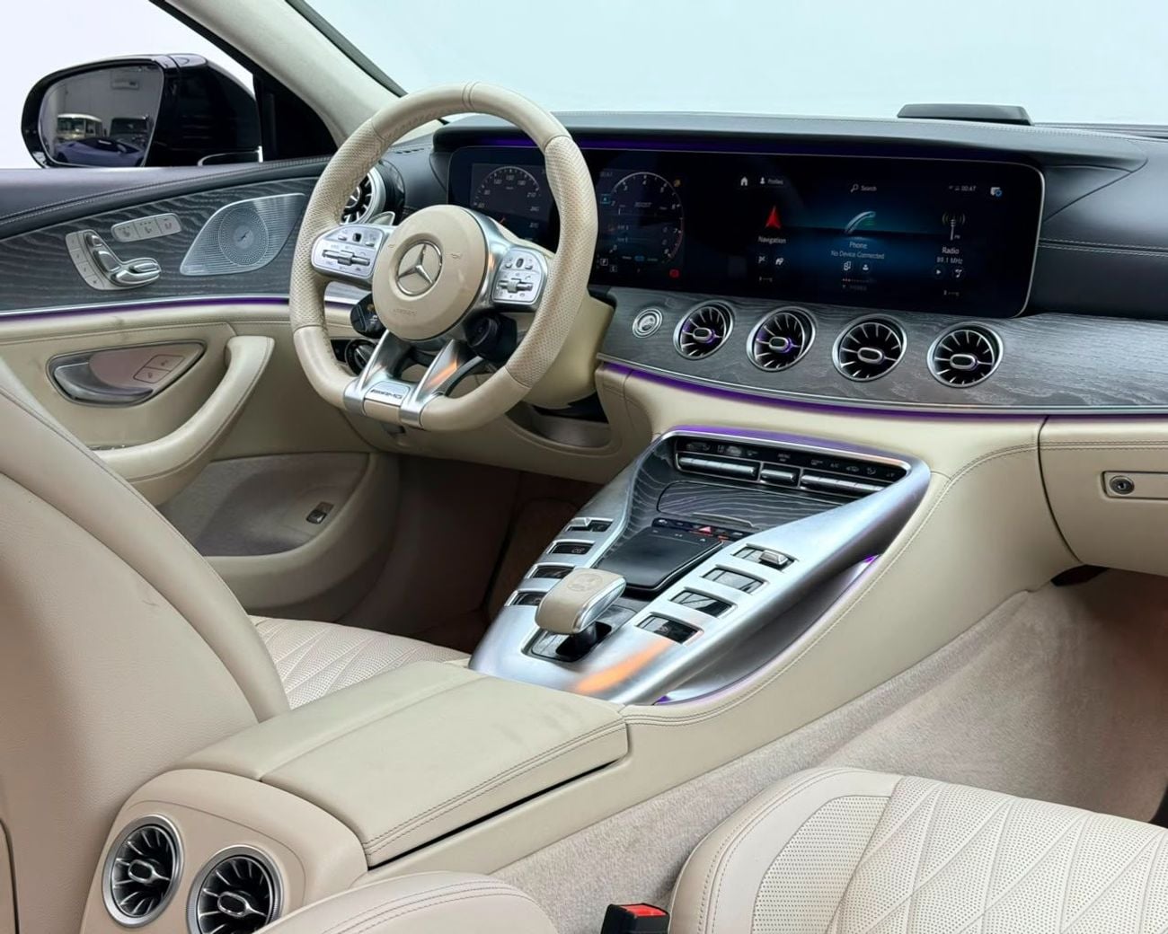 مرسيدس بنز AMG GT 2021 Mercedes-AMG GT53 Black Edition, Warranty, Excellent Condition, Japan Specs