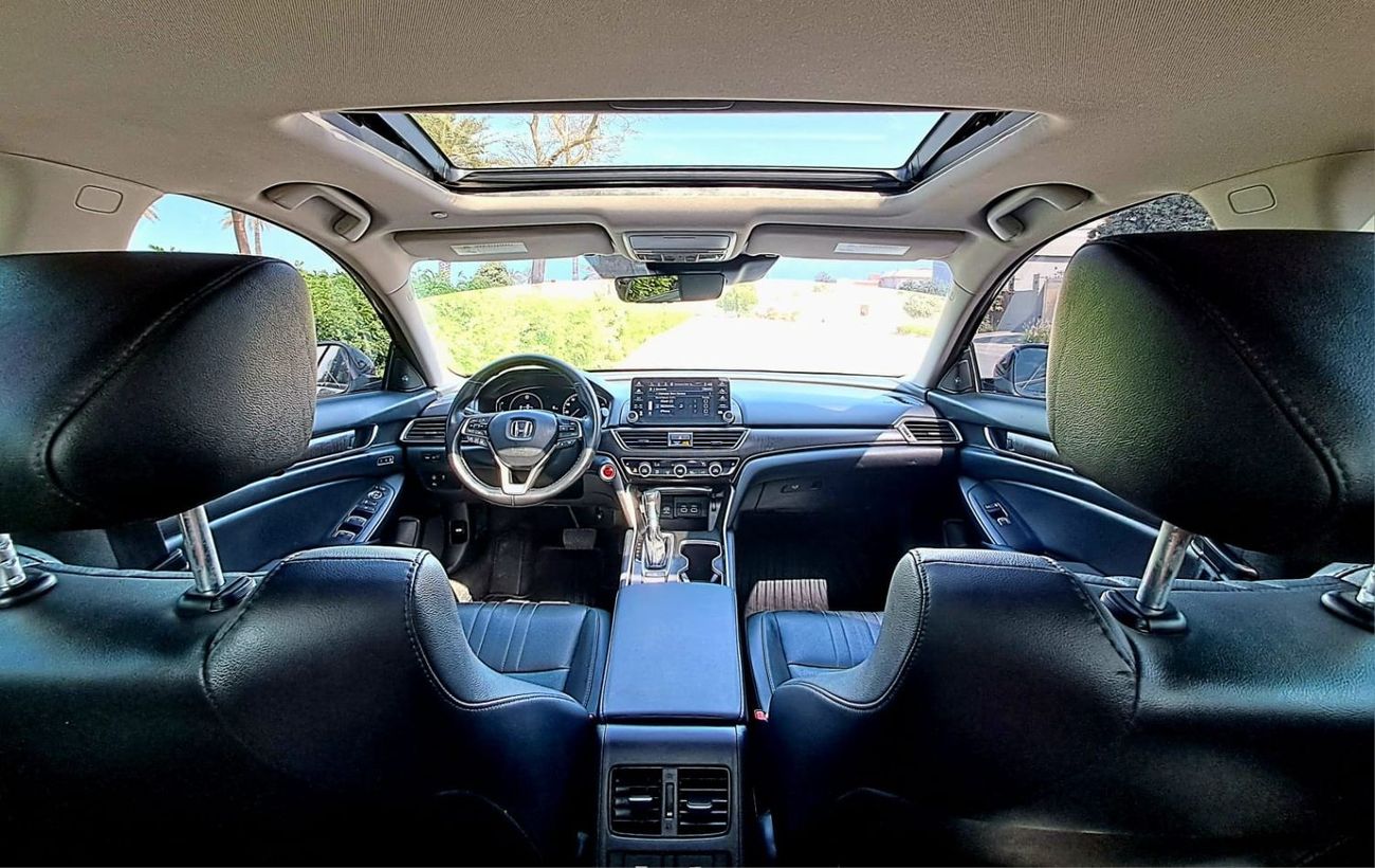 هوندا أكورد EXL 1.5L 910-Monthly l 1.5 Turbo l Sunroof, Cruise, Radar l Warranty