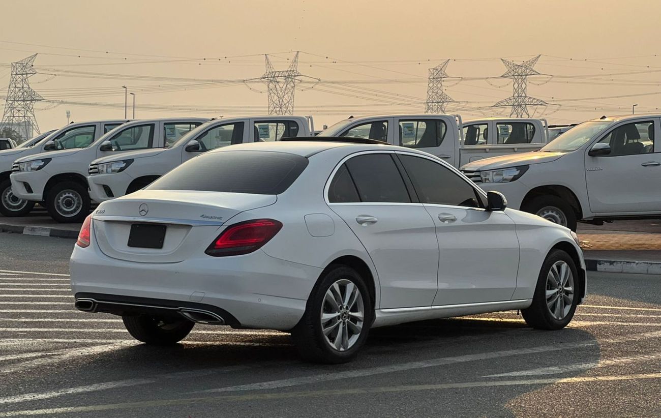 مرسيدس بنز C 300 2021 Mercedes Benz C300 4Matic - 2.0L V4 AWD- Full Option - 360* CAM - Radar & Sensors - Sunroof