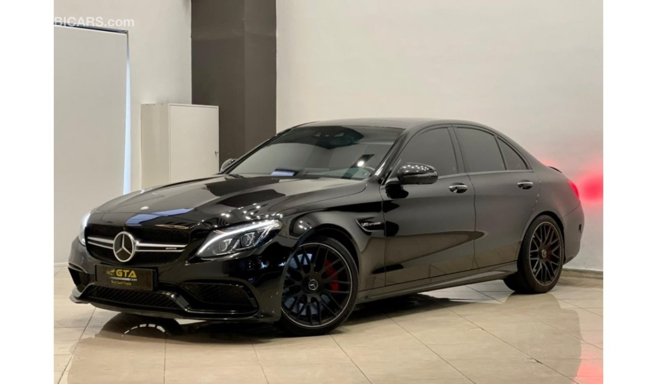 Mercedes-Benz C 63 AMG 2017 Mercedes Benz AMG C63s, Warranty, Full Dealer Service History, GCC