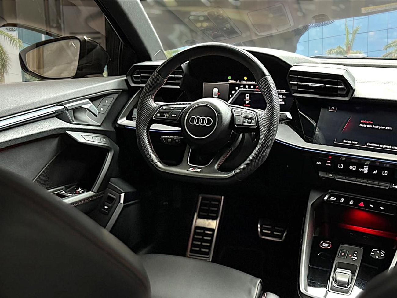 أودي S3 2,350 P.M | Audi S3 | S-LINE | FULL SERVICE HISTORY | | GCC | ORIGINAL PAINT | 0% DOWNPAYME