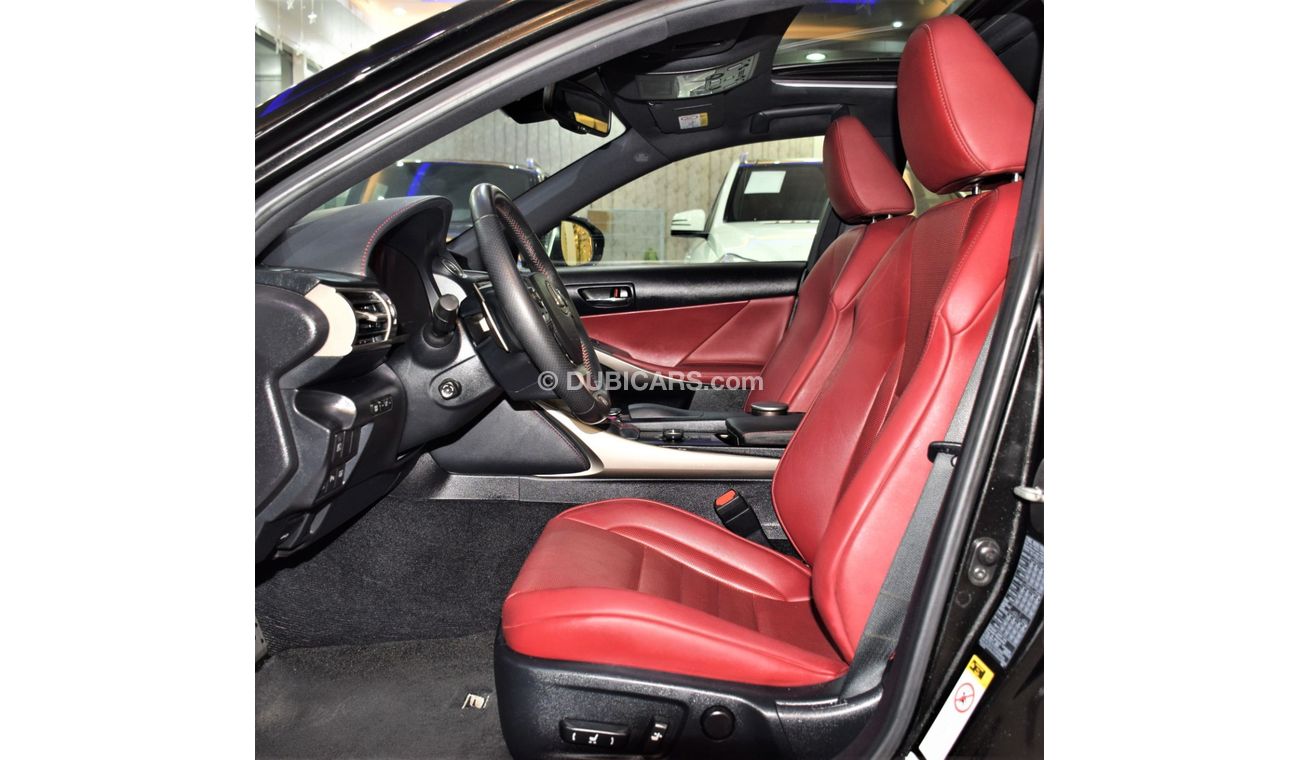 Lexus IS350 EXCELLENT DEAL for our Lexus IS 350 F-Sport 2014 Model!! in Black Color! GCC Specs