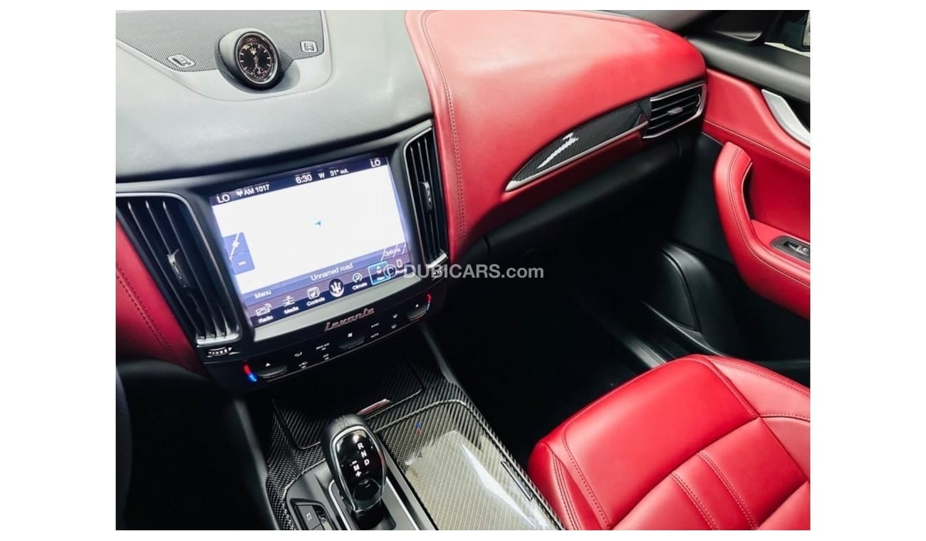 Maserati Levante Std GCC .. FSH .. Top Range .. Perfect Condition .. V6 .. FSH .