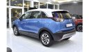 أوبل كروس لاند X EXCELLENT DEAL for our Opel Crossland X 1.2L ( 2020 Model ) in Blue Color GCC Specs