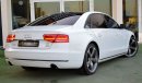 Audi A8 L QUATTRO FULL SERVICE HISTORY GCC SPECIFICATION
