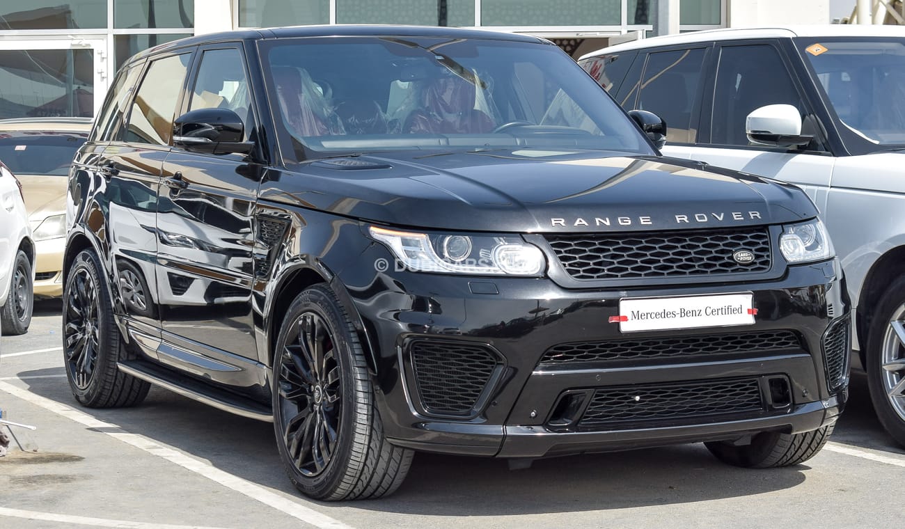 Land Rover Range Rover Sport With Sport SVR Badge