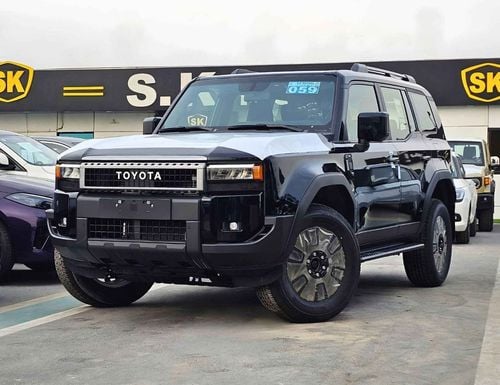 تويوتا برادو ALL ROUNDER TURBO / 2.4L PETROL V4 / SUNROOF / DVD+CAMERA / COOL BOX (CODE#PPARS)