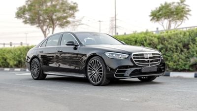 مرسيدس بنز S 580 4MATIC 2025 Mercedes Benz S 580 4Matic 4.0L AT Petrol (Black-Black)