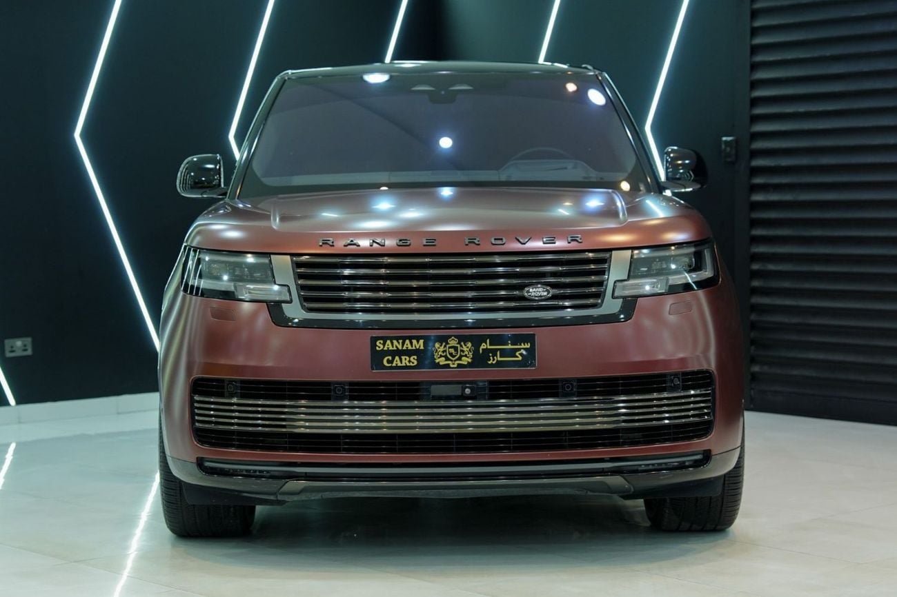 لاند روفر رينج روفر SV P530 2023 Range Rover Vogue SV, Rear Entertainment Display,Two-Tone Interior, Al Tayer Warranty + Service