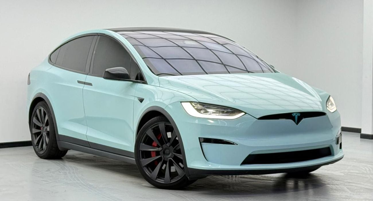 Tesla Model X Plaid (AWD) 2023 Tesla Model X ,Tesla Warranty Battery&Drive Unit Warranty+Full Service History ,GCC