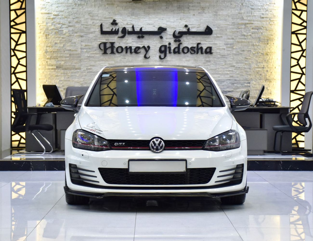 Volkswagen Golf GTI EXCELLENT DEAL for our Volkswagen GTi ( 2014 Model ) in White Color GCC Specs