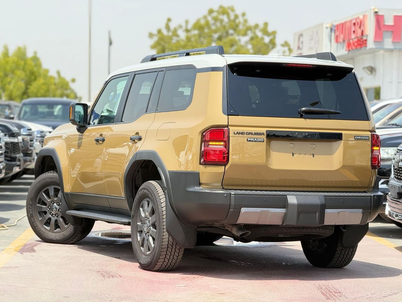 Toyota Prado Toyota Prado 2025 4x4 diesel 2.8L RHD 7seaters 5doors yellow colour