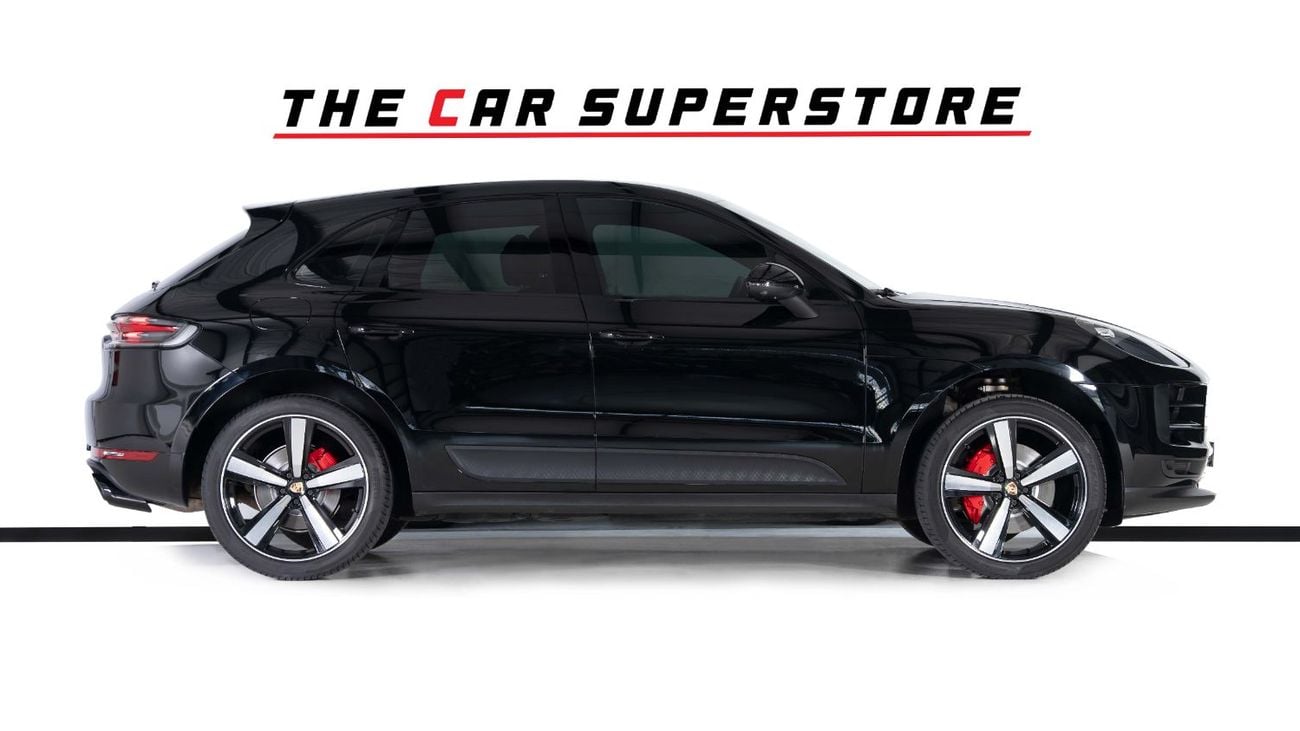 Porsche Macan S 3.0L (340 HP) Black On Black-21 Inch Rims-Red Brake Calipers-Low Mileage