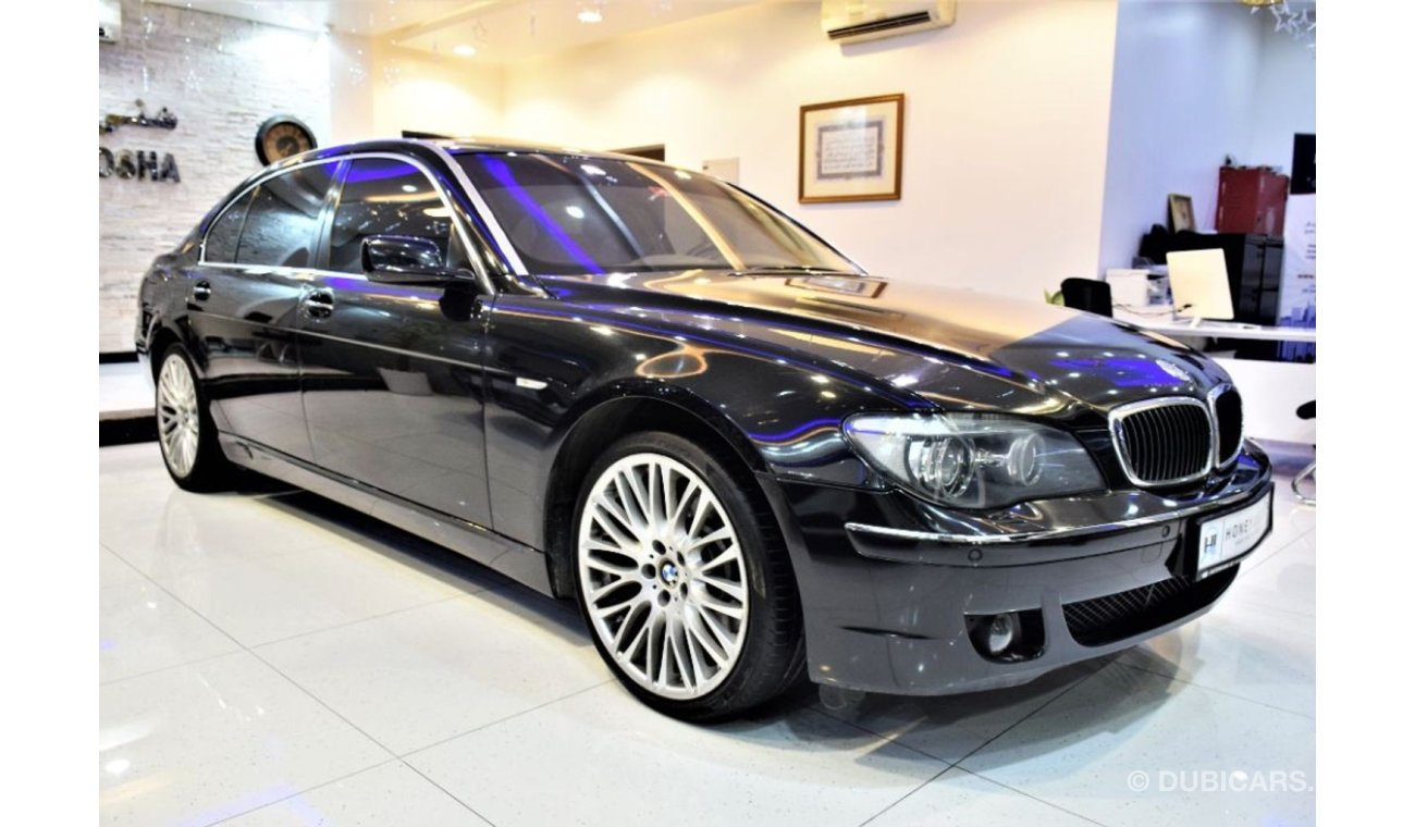 BMW 750Li *(AS IT IS)*ORIGINAL PAINT BMW 750Li 2008 Model! Black Color GCC Specs!