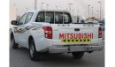 Mitsubishi L200 MITSUBISHI L200 WHITE GCC 2018 EXCELLENT CONDITION WITHOUT ACCIDENT