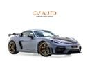 بورش كايمان 718 Cayman | GT4 RS Weissach | GCC Spec | With Warranty