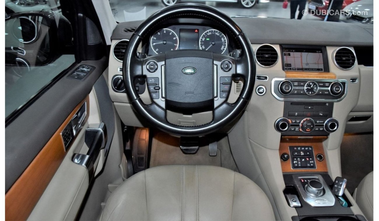 Land Rover LR4 EXCELLENT DEAL for our Land Rover LR4 SCV6 HSE ( 2015 Model ) in Grey Color GCC Specs