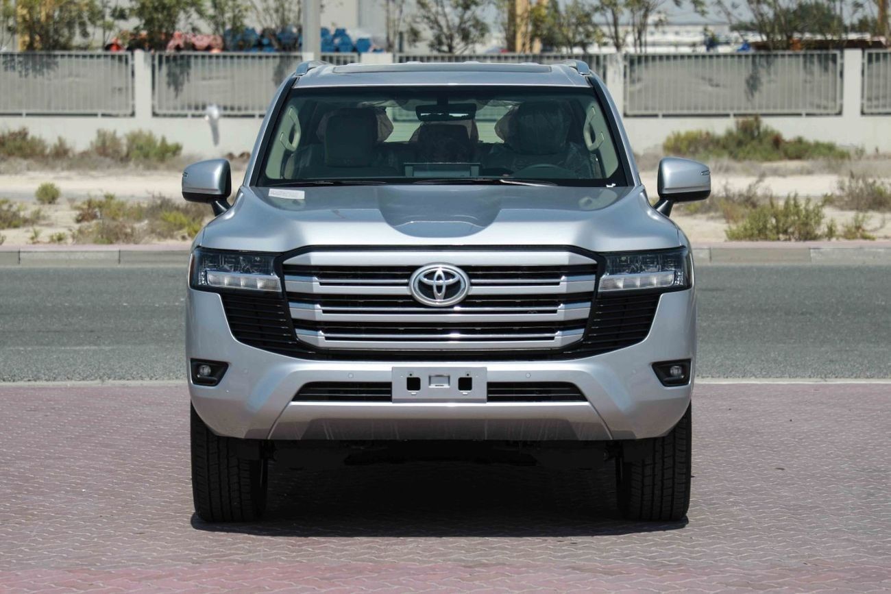 Toyota Land Cruiser 2024 TOYOTA LC300 GXR 4.0 - SILVER METALLIC inside BEIGE | Export Only