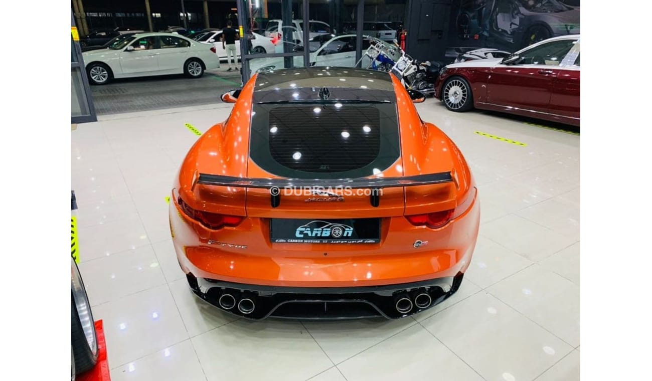 Jaguar F Type 575 HP SUPERCHARGED ENGINE CRAZY PERFORMANCE AND BRITISH LUXURY //SVR\\ ONLY FOR 249K AED