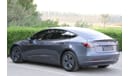 Tesla Model 3 TESLA MODEL 3 GCC 2023 Standard enhanced autopilot  Service history (under warranty) Original paint