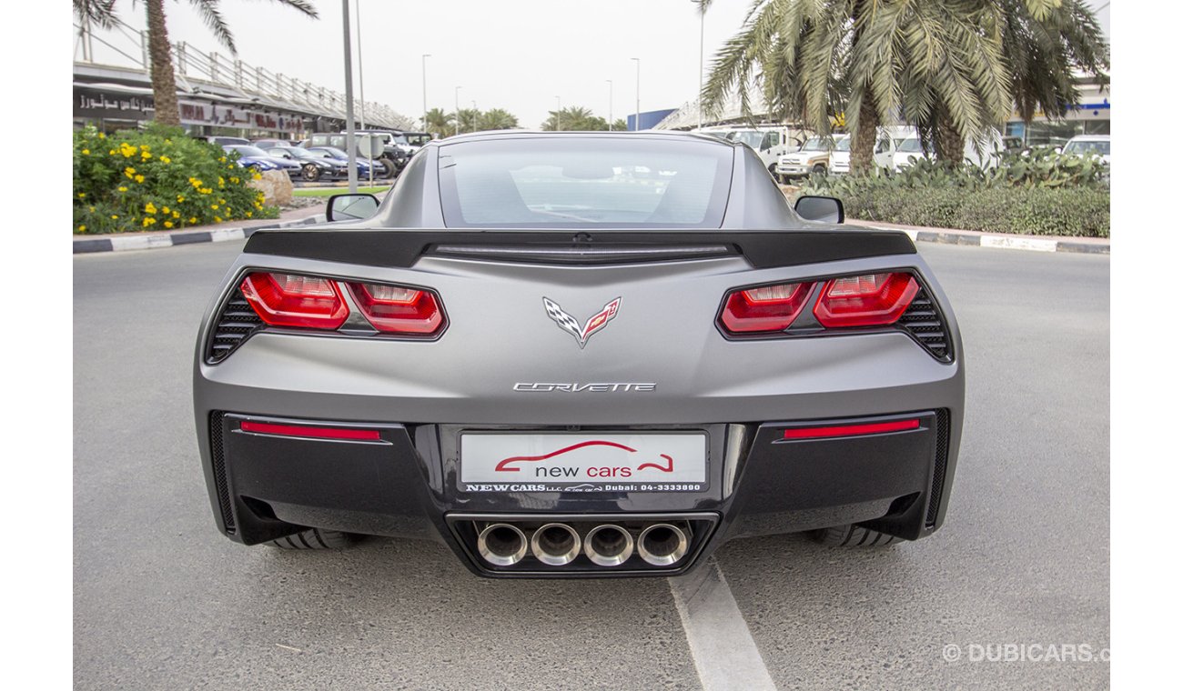 شيفروليه كورفت CHEVROLET CORVETTE - 2016 - GCC - ZERO DOWN PAYMENT - 3370 AED/MONTHLY - 1 YEAR WARRANTY