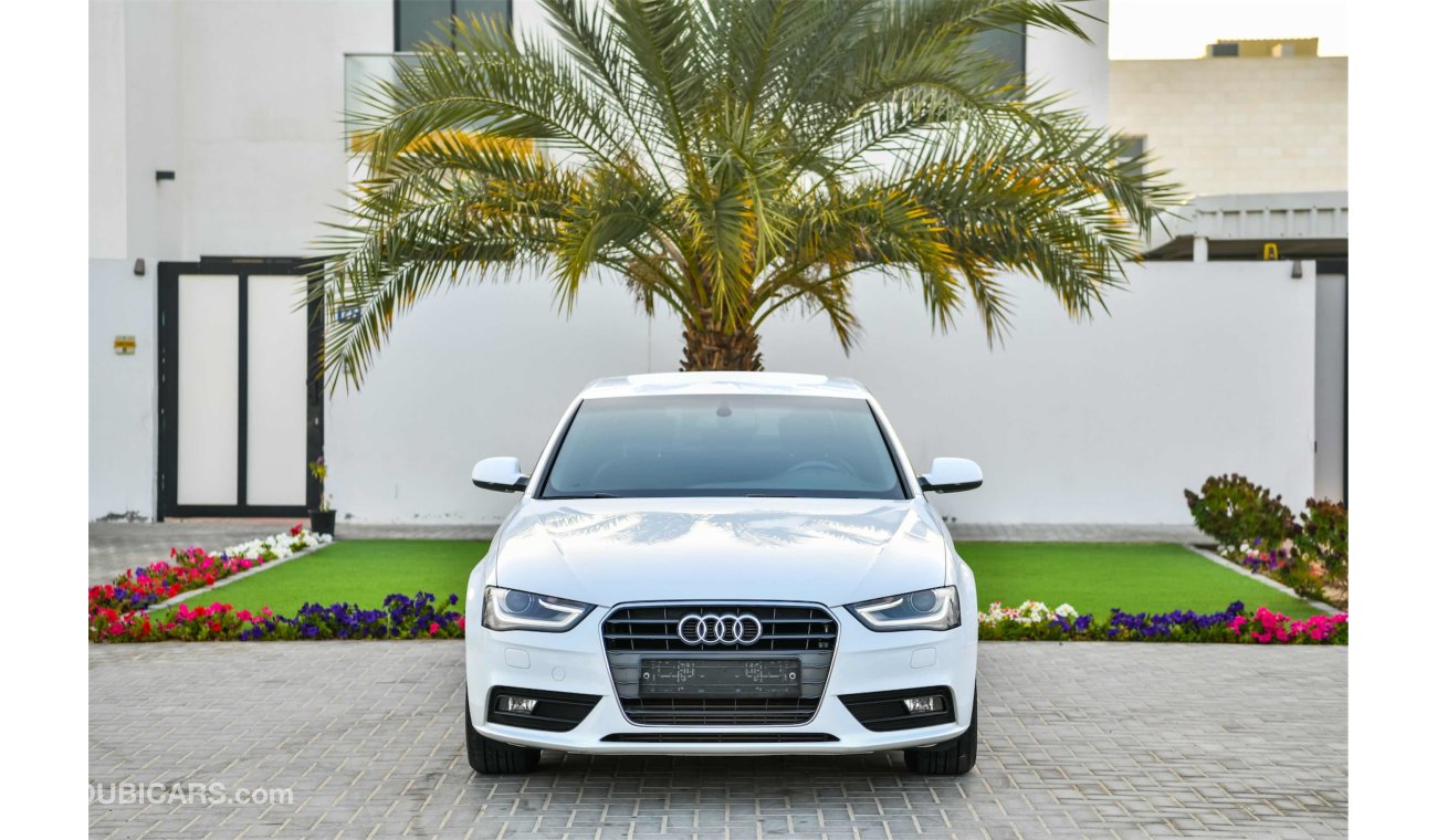 Audi A4 3 Y Warranty -  Audi A4 25TFSI - GCC - AED 1,227 PER MONTH - 0% DOWNPAYMENT