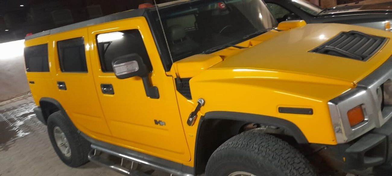 هامر H2 HUMMER H2-2007-YELLOW COLOR 55000