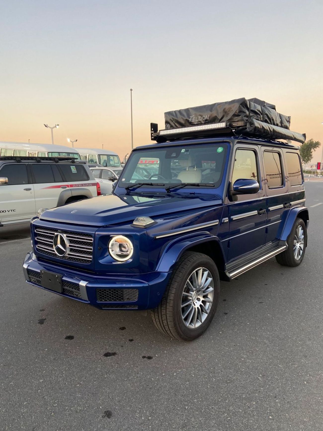 Mercedes-Benz G 400 d Japanese Specs RHD 2.9L Diesel Turbo Engine 4WD Automatic Gear 5 Seats 5 Doors