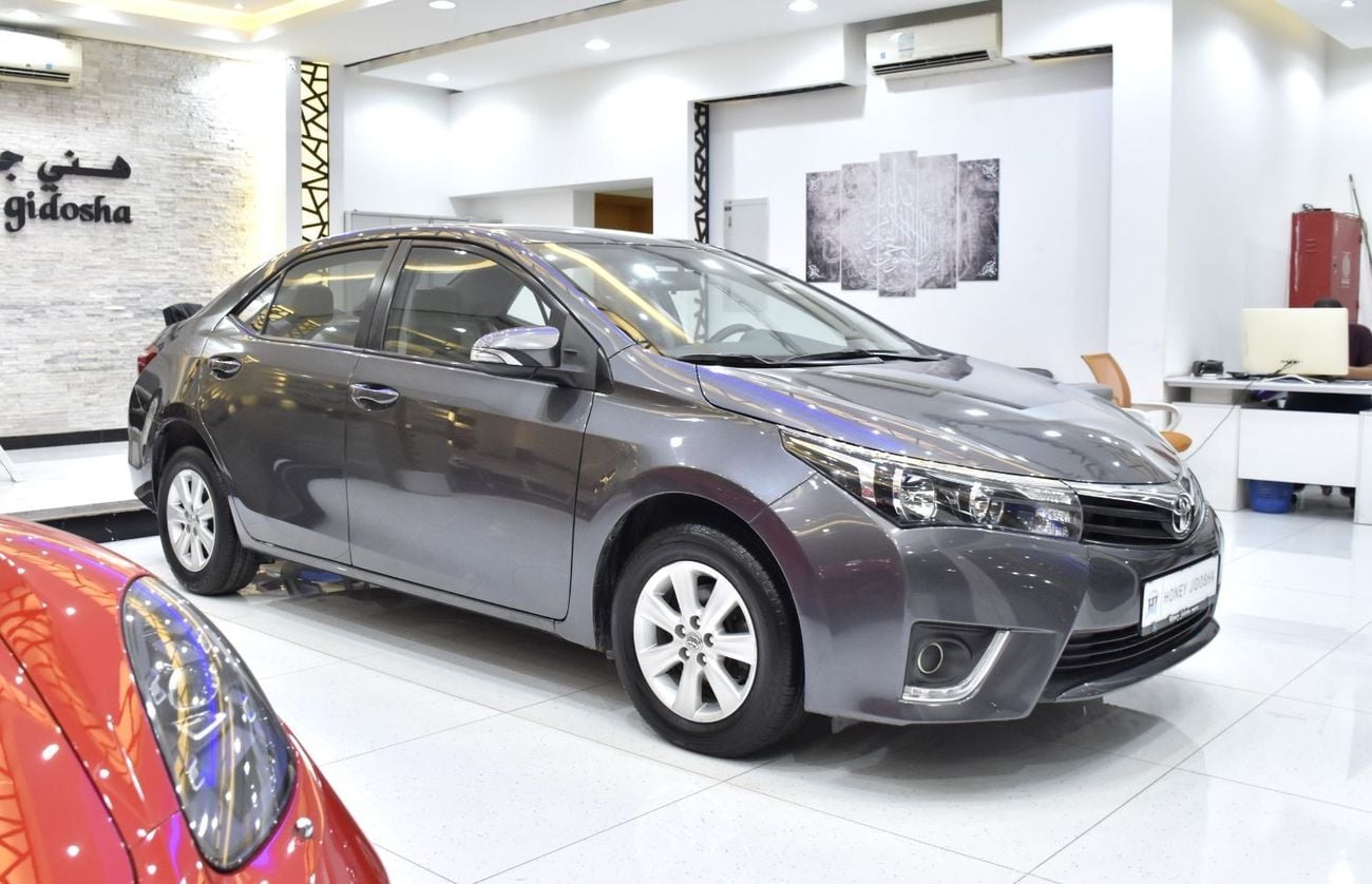 Toyota Corolla EXCELLENT DEAL for our Toyota Corolla 1.6L ( 2014 Model ) in Grey Color GCC Specs