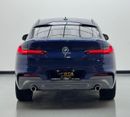 بي أم دبليو X4 xDrive 30i M Sport 2.0L 2018 BMW X4 xDrive30i M-Sport, BMW Service History, 1 Year Warranty, GCC