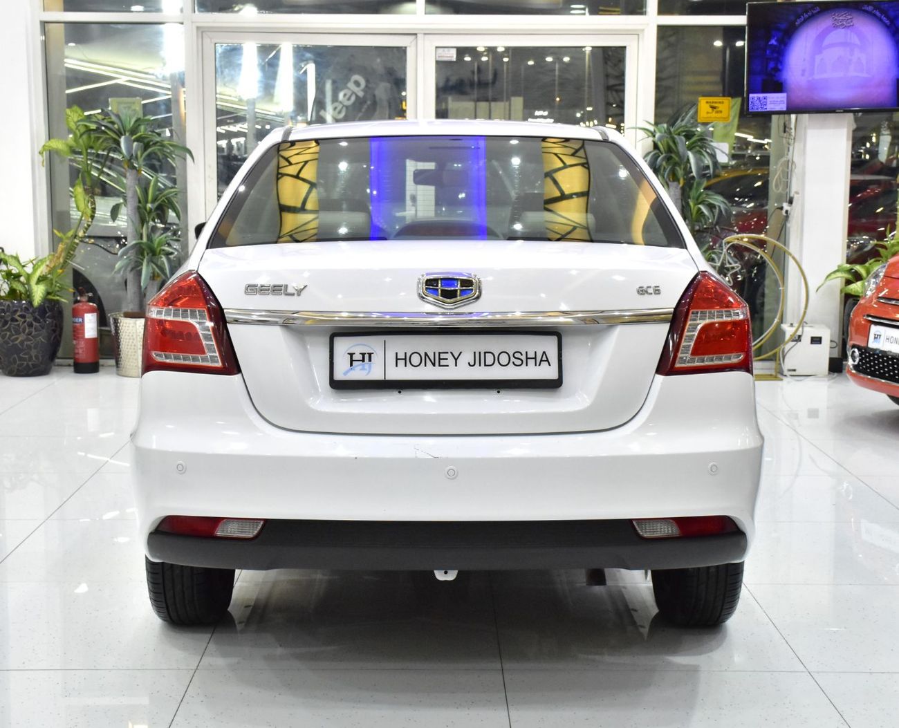 جيلي إمجراند EXCELLENT DEAL for our Geely Emgrand ( 2018 Model ) in White Color GCC Specs