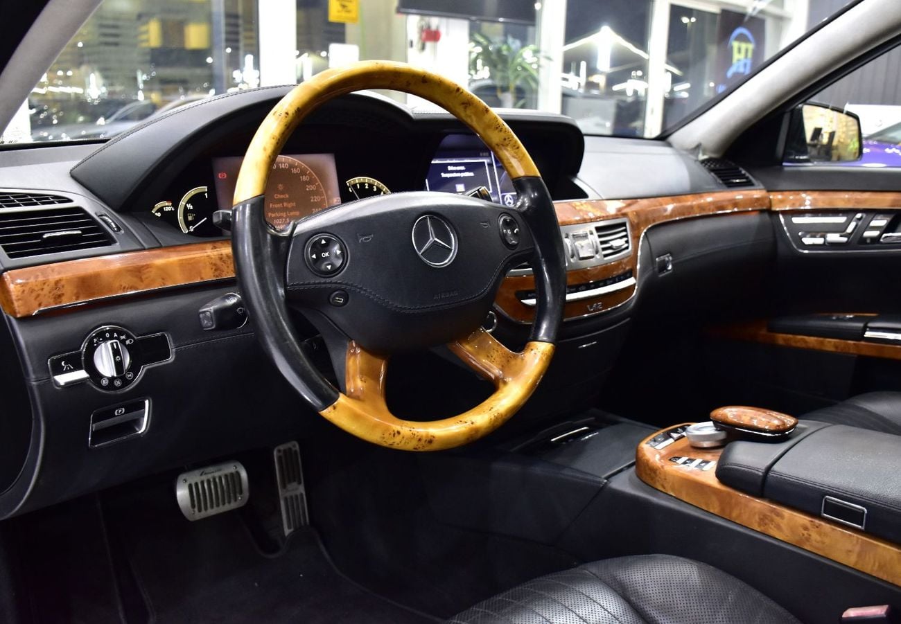 Mercedes Benz S600 EXCELLENT DEAL for our Mercedes Benz S600 AMG V12 ( 2008 Model ) in Black Color Japanese Specs