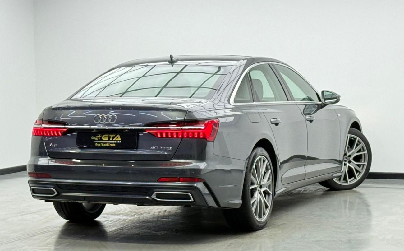 أودي A6 40 TFSI S-Line 2.0L 2022 Audi A6 S-Line 40 TFSI, 2026 Audi Warranty + Service Pack, Low Km, Excellen