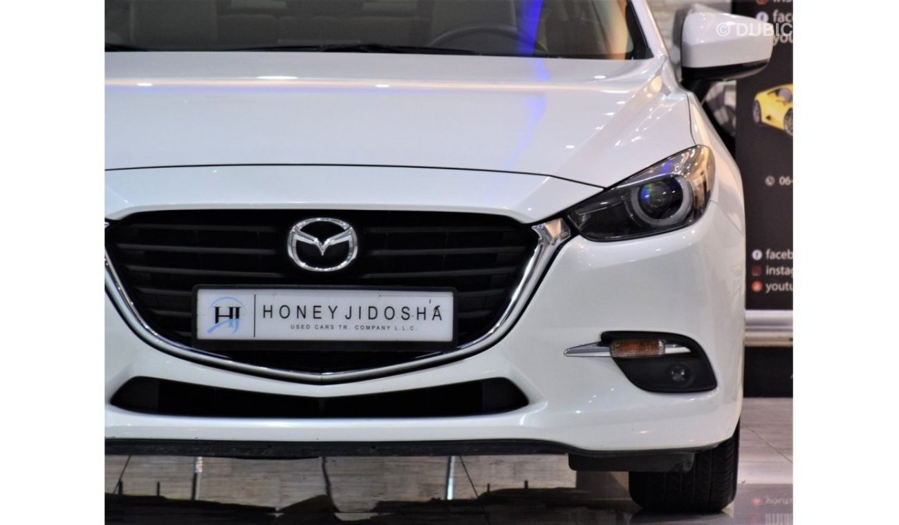 Mazda 3 SE SE SE EXCELLENT DEAL for our Mazda 3 ( 2019 Model! ) in White Color! GCC Specs