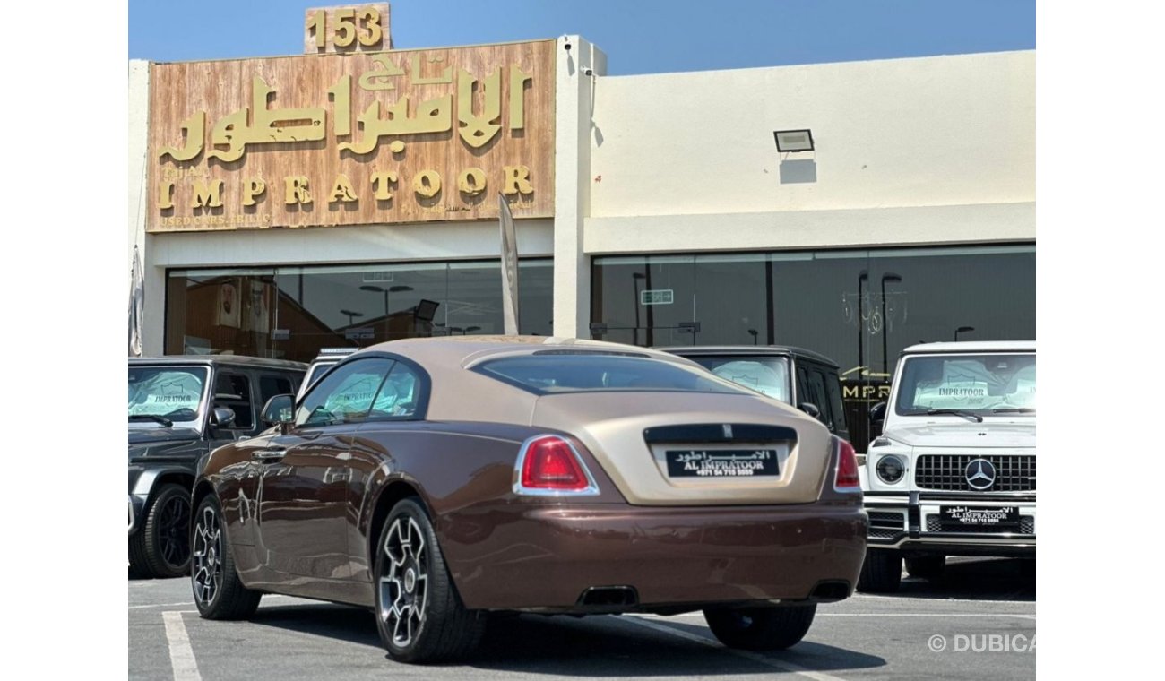 Rolls-Royce Wraith Black Badge ROLLS ROYCE WRAITH 2018 GCC
