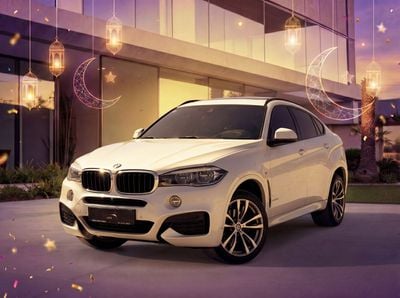 BMW X6 AED 1,880 P.M | 0% DOWN PAYMENT | BMW X6 XDRIVE35I M KIT | AGENCY SERVICE HISTORY | 2019 | GCC SPECS